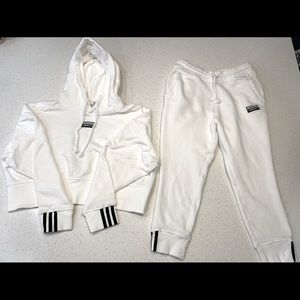 Adidas matching hoodie & jogger set